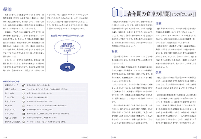 青年期の食卓の問題